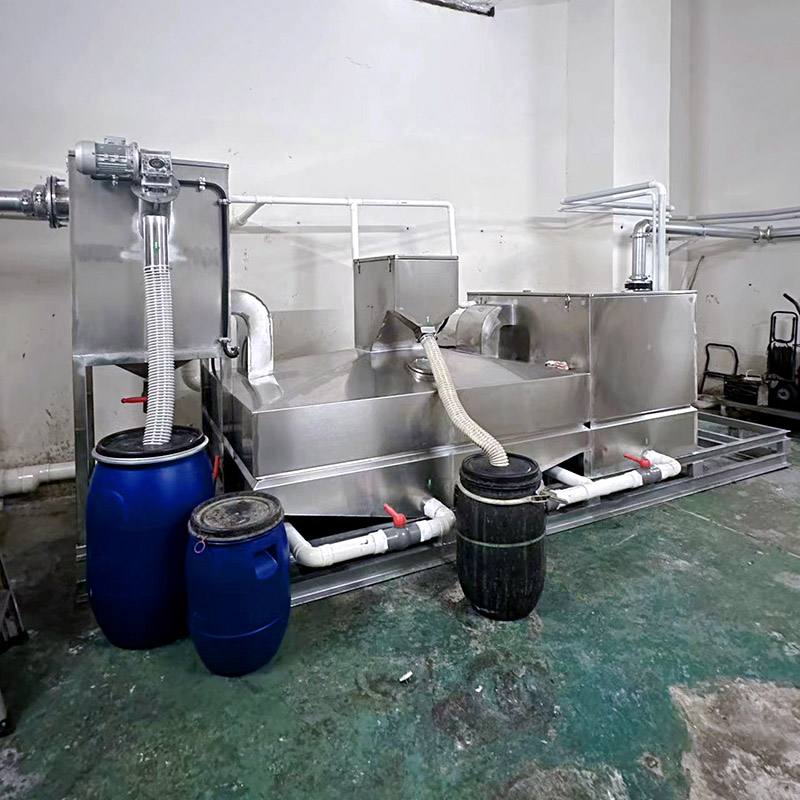 餐饮污水处理密闭式液压隔油提升一体化设备